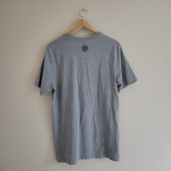 Life Is Good Mens Crusher Tee Gray Size Medium Trees Road Travel Adventure - Picture 4 of 9